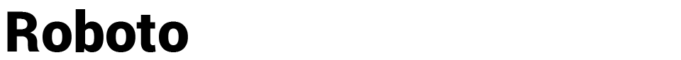 Robot Font font preview