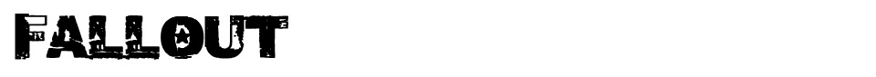 Fallout Font font preview