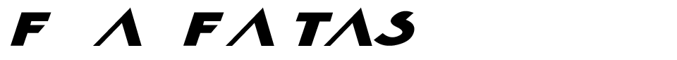 Final Fantasy Font font preview