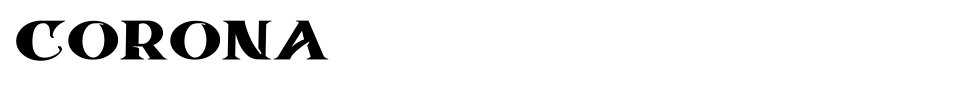 Corona Font font preview