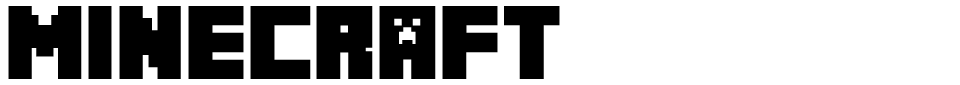Minecraft Font font preview